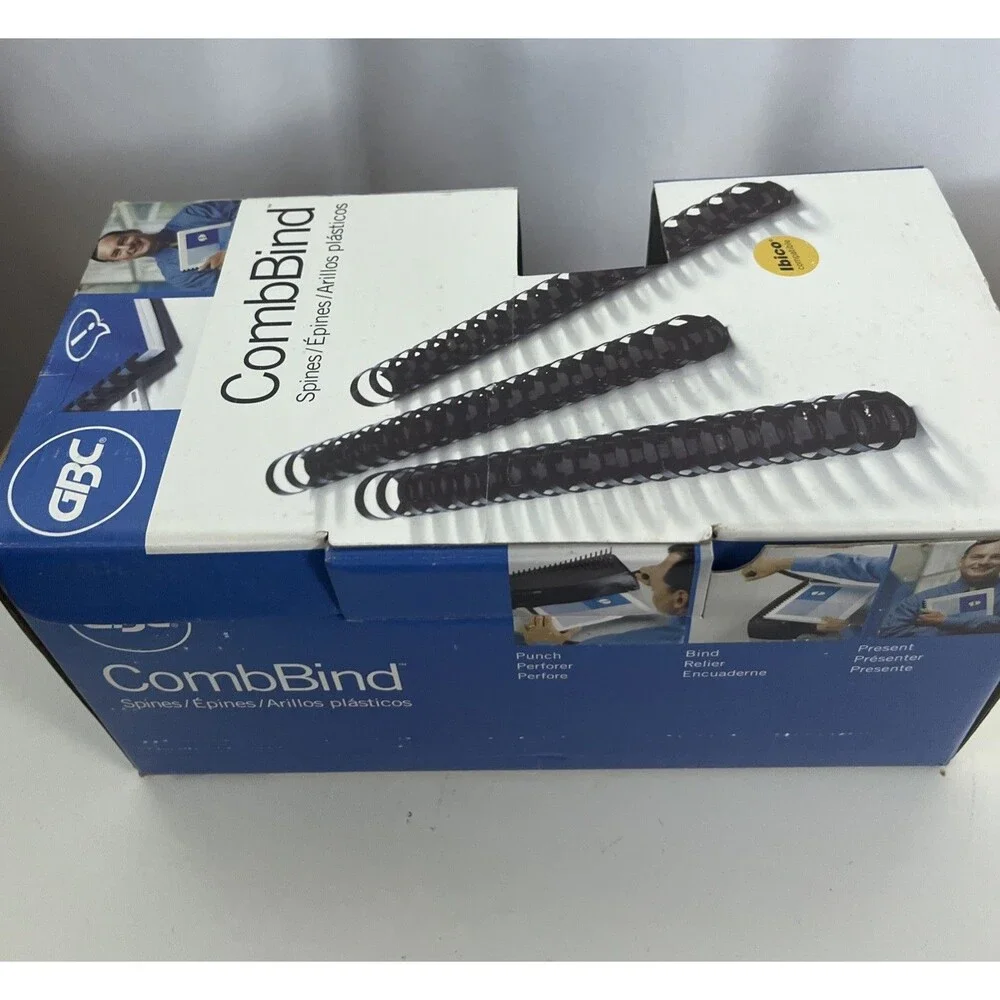 50-pack GBC CombBind Binding Spines 1